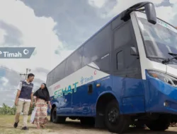 Mobil Sehat PT Timah Turut Edukasi Tentang Pola Hidup Sehat