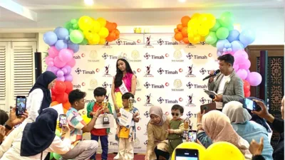 PT Timah dan TINS Gallery Gelar Fashion Show dan Lomba Mewarnai 