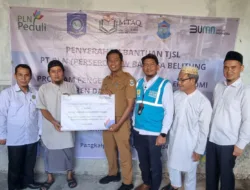 Lewat Program TJSL, PLN Babel Bantu Pengembangan Ekonomi Mandiri Ponpes 