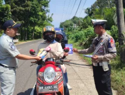 Turut Serta di Operasi Gabungan, Jasa Raharja Sigap Sosialisasikan Kepatuhan Berkendara