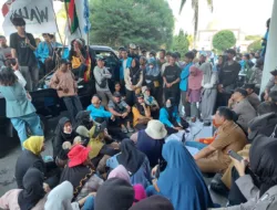 Demo di Kantor Gubernur Babel, Massa Tuntut IUP di Laut Beriga Dicabut