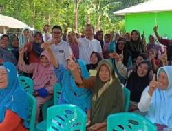 Kampanye di Dusun C 2, Warga Ingin Algafry Rahman Kembali Pimpin Bangka Tengah