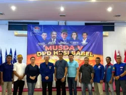 Terpilih Secara Aklamasi, Ridwan Pimpin DPD HNSI Babel