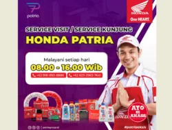 Honda Patria Layani Service Visit, Servis Motor Jadi Lebih Praktis