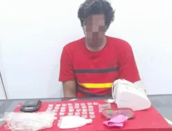 Simpan 58,15 gram Sabu, Warga Asal Mesuji Diringkus Tim Kibas Satresnarkoba Polres Bangka di Desa Lumut