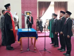 Ketua dan Wakil Ketua DPRD Pangkalpinang Resmi Dilantik, Pj Wali Kota Minta Amanah dalam Bertugas