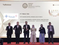 Congrats.. PT Timah Raih Penghargaan Top Human Capital Awards 2024