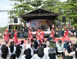 Peserta Color Run Membludak, Festival Layang Sawangan Semakin Semarak