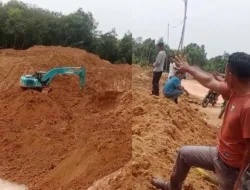 Pemilik TI di Tagen Sembunyi Saat Audiensi di Kantor Desa Keposang