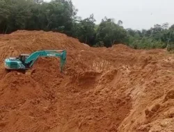 Rusak Jalan Warga, Kades Keposang Minta Hentikan Aktivitas Tambang Timah di Tagen