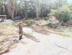 Satpol-PP Tinjau Lokasi Langganan TI Ilegal di Areal Perkantoran Pemkab Bangka Tengah