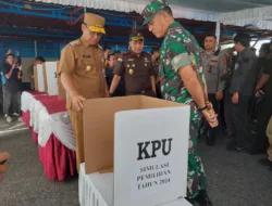 Pastikan TPS dan Logistik Aman, Pj Gubernur Cek Kesiapan Pilkada