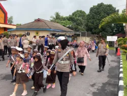 Gunakan Metode Ramah Anak, Polres Bangka Ajak Siswa TK Pertiwi Tertib Berlalulintas Sejak Usia Dini