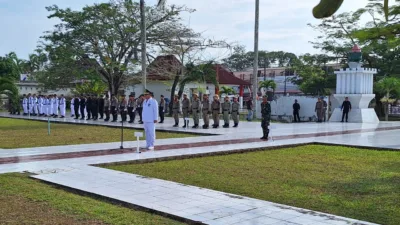 Pimpin Upacara Hari Pahlawan, Pj Bupati Bangka Ajak Masyarakat Isi Kemerdekaan