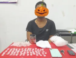 Dicky Disergap Tim Kibas saat Sedang Duduk di Pinggir Jalan, 10,64 Gram Sabu Diamankan