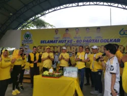 Digelar Serentak di Seluruh Indonesia, Senam Pagi HUT ke 60 Partai Golkar Pecahkan Rekor MURI