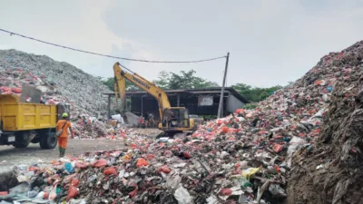Lebih Dari 120 Ton Sampah Masuk TPA Parit Enam, Didominasi Sampah Organik dan Plastik