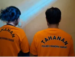  Jadi Pengedar Sabu, Pasutri di Mentok Diringkus Polisi di Kontrakan 