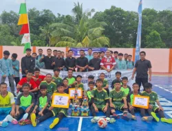 Yapensu Cup Tingkat SMP/MTS, Tim Futsal MTs Plus Bahru Ulum Sukses Raih Juara I