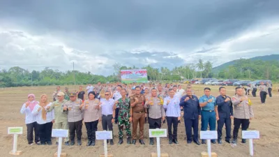 Jadi Program Prioritas Polri, Polres Bangka Luncurkan Gugus Tugas Ketahanan Pangan