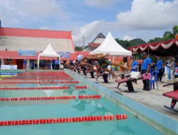 230 Peserta dari Club-club Kecamatan se Bangka Ikuti Kejurkab Swimming Championship Bupati Cup V 