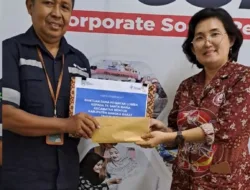 Sambut Natal dan Tahun Baru, PT Timah Bantu Kegiatan Siswa TK Santa Maria