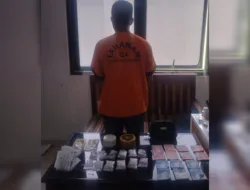 Polda Babel Amankan Warga Sumsel, Miliki Belasan Paket Sabu Seberat 90,27 Gram