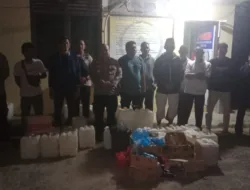 Antisipasi Peredaran Miras Jelang Tahun Baru, Polsek Payung Sita Ratusan Liter Arak dari 5 Pengecer