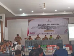 KPU Bangka Barat Mulai Pleno Terbuka Rekapitulasi Suara Tingkat Kabupaten, Maksimalkan Satu Hari Selesai