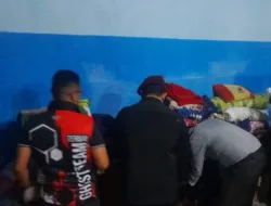 Cegah Peredaran Barang Terlarang, Rutan Mentok Kembali Gelar Razia Mendadak di Kamar Warga Binaan