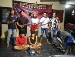 Gasak Sejumlah Barang Milik STISIPOL Pahlawan 12 Bangka, Dua Warga Sungailiat Diringkus Tim Kelambit 
