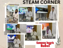 Program Holiday Academy, Kampung Inggris Terapkan Proses Pembelajaran Steam Corner