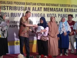Sinergi dengan Kementerian ESDM, Bambang Patijaya Berikan 394 AML Gratis untuk Warga Pangkalpinang