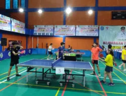 325 Atlet Bertarung di Kejuaraan Tenis Meja Bupati Cup 2024, Ada dari Lampung, Sumbar dan Palembang