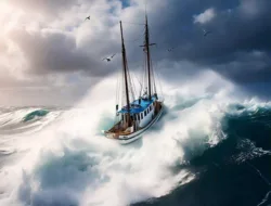 Waspada, Mulai Hari Ini Gelombang Laut di Babel Mencapai 2,5 Meter