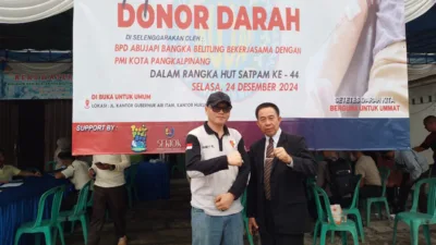 Gelar Baksos Donor Darah, Abujapi Babel Targetkan 100 Kantong Darah Terkumpul untuk Atasi Permintaan Darah Masyarakat