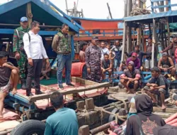 Timgab Tertib dan Hentikan PIP Ilegal yang Bekerja di Bibir Pantai Laut Bagger