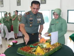 Korem 045/Gaya Gelar Syukuran HUT ke-79 Kodam II/Sriwijaya