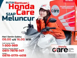 Layanan Honda Care, Atasi Masalah Darurat di Perjalanan 