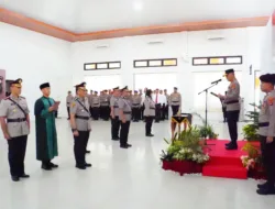 Kapolda Pimpin Sertijab Tiga Pejabat Utama di Polda Babel