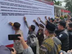 Ikuti Apel Deklarasi Penolakan Geng Motor, Honda Babel Siap Bersinergi Ciptakan Keamanan