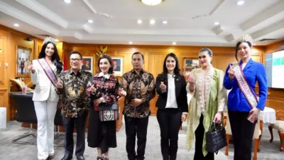 Yayasan Puteri Indonesia dan Kemendukbangga Bahas Isu Strategis Pemberdayaan Perempuan dan Keluarga