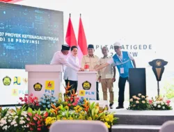 Prabowo Resmikan Proyek Strategis Ketenagalistrikan Terbesar di Dunia