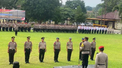 50 Orang Personel Polres Bangka Naik Pangkat, Lima Orang dari Iptu ke AKP