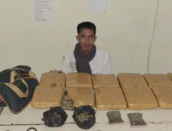 Ringkus Benu di Air Kepala Tujuh, Satresnarkoba Polresta Pangkalpinang Temukan 14 Kg Ganja
