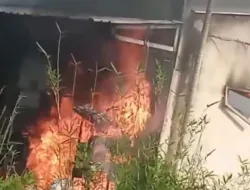 Dua Kebakaran Warung Terjadi di Parittiga, Terbaru Warung Nia di Teluk Limau Ludes Terbakar Akibat Korsleting Listrik
