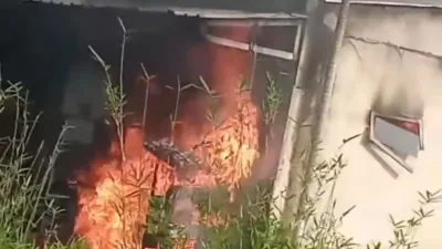 Dua Kebakaran Warung Terjadi di Parittiga, Terbaru Warung Nia di Teluk Limau Ludes Terbakar Akibat Korsleting Listrik