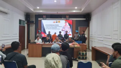 Amankan 14 Kilogram Ganja,  Polresta Pangkalpinang Sebut IF Ternyata Sudah Tiga Tahun Jadi Bandar Narkoba