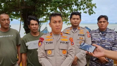Evakuasi Buaya 2 Meter dari Perairan Tembelok, Kasat Polairud Polres Babar Minta Masyarakat Waspada 