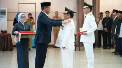 Unu Ibnudin Resmi Gantikan Budi Utama Sebagai Pj Wali Kota Pangkalpinang, Komitmen Sukseskan Pilkada Ulang